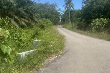 Tanah Pertanian tepi jalan kg, di Batu Kikir, N9