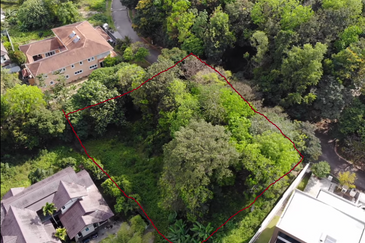 Slope Bungalow Land in Country Heights Damansara for Sale