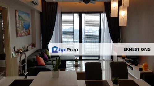 Fully Fitted 1Bed 1Study 1Bath High Floor Balcony Unit for RENT, Kuala Lumpur, Bangsar