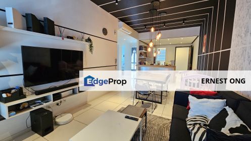 Fully Fitted 3 Bed 2 Bath 2 Kitchens 1,055 sqft Eco Unit Sky For Rent , Kuala Lumpur, Jalan Ipoh