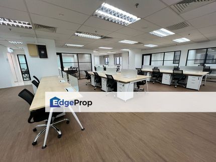 Wisma UOA Jalan Pinang 23 Workstation 2300 sqft Fitted Office For Rent, Kuala Lumpur, KLCC
