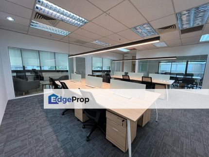 Wisma UOA Jalan Pinang 12 Workstation 1,600sqft Fitted Office For Rent, Kuala Lumpur, KLCC