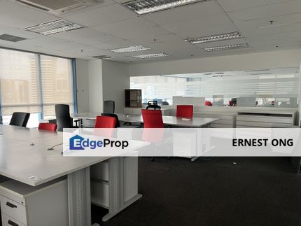 5,000 sqft Fully Fitted Office with 60 Paxs For Rent in Raja Chulan, Kuala Lumpur, KLCC