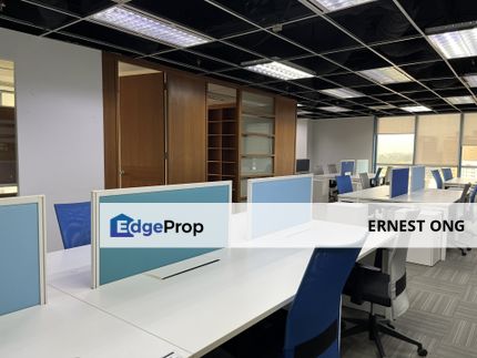 Full Floor Fitted Office with 125 Workstations For Rent in Raja Chulan, Kuala Lumpur, KLCC