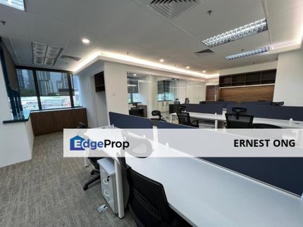 KLCC UOA Center Fully Fitted Office with 10 Workstations For Rent, Kuala Lumpur, KLCC