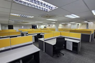 Fitted Shop Office For Rent in Riverwalk Rivercity Jalan Ipoh 4,400sf