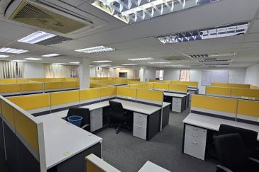 Fitted Shop Office For Rent in Riverwalk Rivercity Jalan Ipoh 4,400sf