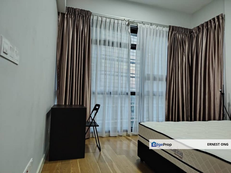 Corner 1 Bed 1 Study for Rent in Vogue Suites One KL Eco City, Kuala Lumpur, Bangsar