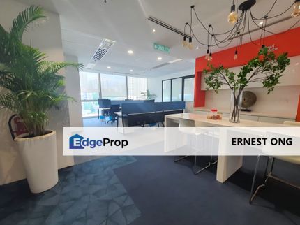 Partly Fitted Menara BRDB Office in BSC Bangsar 2,454 sqft for Rent, Kuala Lumpur, Bangsar