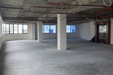 Corner Boulevard Signature Office Mid Valley City Bare Unit For Rent