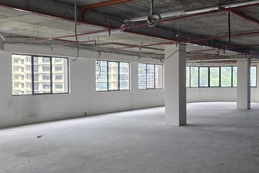 Corner Boulevard Signature Office Mid Valley City Bare Unit For Rent