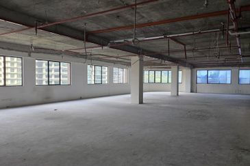1st Floor Corner Boulevard Signature Office Mid Valley City Bare Unit For Rent