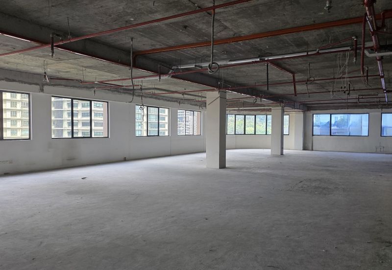 1st Floor Corner Boulevard Signature Office Mid Valley City Bare Unit For Rent