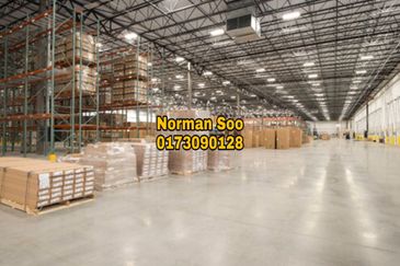 RM 250m Class A Port Klang warehouse for Sale