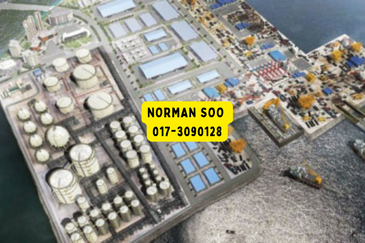30- 1,000 acres- Rm60psf- Port Klang Heavy Industrial Land for Sale
