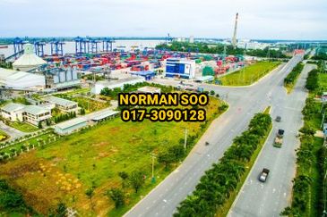 30- 1,000 acres- Rm60psf- Port Klang Heavy Industrial Land for Sale