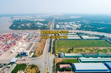 100 acres Heavy Industrial Land for Sale in Port Klang, Klang valley, Klang, Selangor