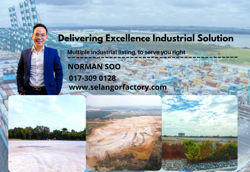 100 acres Heavy Industrial Land for Sale in Port Klang, Klang valley, Klang, Selangor