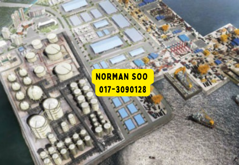 RM 80 psf Ready Industrial Land in West Port for Sale