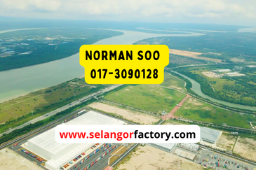 RM 75 psf Ready Industrial Land in West Port for Sale