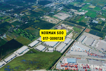 Rm 69psf West Port Industrial Land for Sale