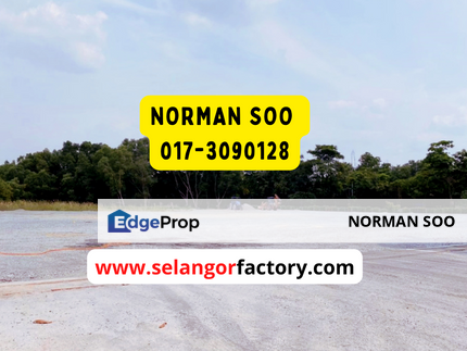 RM 300 psf || Shah Alam Industrial Land For Sale, Selangor, Shah Alam