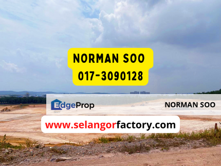 8 acres || RM 150 psf || Bukit Raja Industrial Land for Sale, Selangor, Bandar Bukit Raja