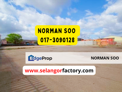 4 acres || RM150psf || Bukit Raja Industrial Land for Sale, Selangor, Shah Alam