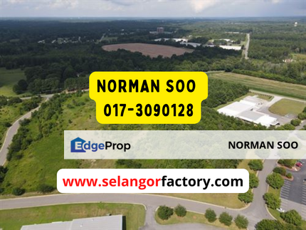 [RM 150 per sqft] 2- 50 acres Industrial Land For Sale, Selangor, Klang