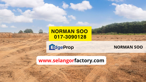 Bukit Raja Freehold Industrial Land for Sale, Selangor, Bandar Bukit Raja