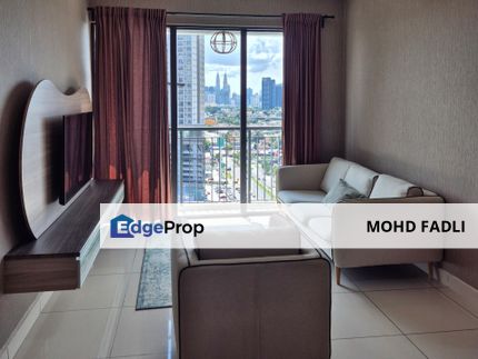 Freehold Service Residence Kl Traders Square Setapak Fully Furnised, Kuala Lumpur, Gombak