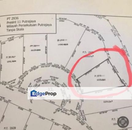 Bungalow Land For Sale in Presint 11 Putrajaya, Putrajaya, Putrajaya