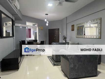 Villa Wangsamas, Wangsa Maju | 3R2B | Lower Ground Floor with Yard | Fully Furnished, Kuala Lumpur, Wangsa Maju