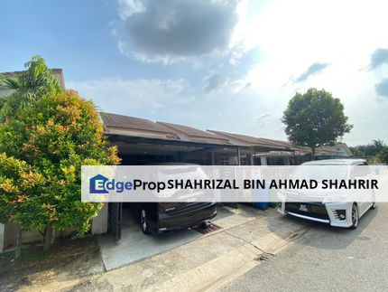 Single Storey End Lot Taman Bandacaya Sek 30 Jalan Kebun Shah Alam, Selangor, Shah Alam