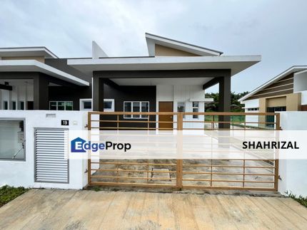 RUMAH BARU SIAP 1 Tingkat di  TAMAN WIRA PERMAI 6 Jalan Kebun Seksyen 30 Shah Alam untuk di JUAL, Selangor, Shah Alam