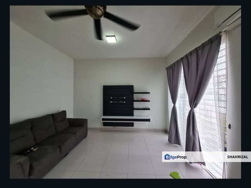 PARTLY FURNISHED 2 Storey Semi D Cluster Alam Suria Puncak Alam , Selangor, Bandar Puncak Alam