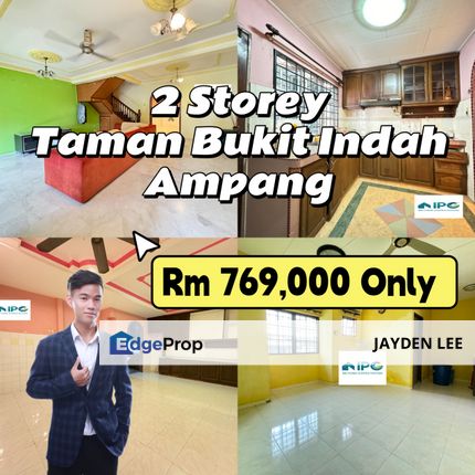 Renovated 2 storey Taman Bukit Indah Ampang Rm 769,000 Only , Selangor, Ampang