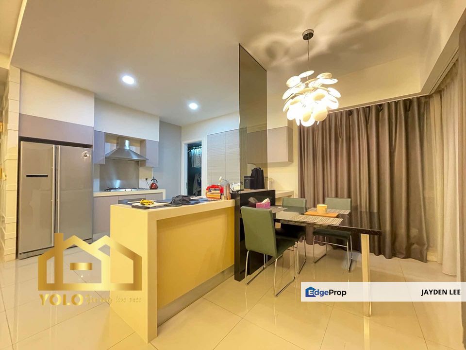 Verry Nice 1890sqft Myhabitat Fully Furnished Corner Unit Strata Title KLCC View, Kuala Lumpur, Ampang