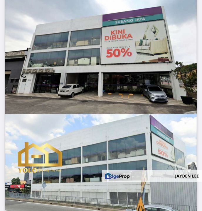 3 Storey Corner 14,000sqft Shop For Rent for Rental @RM48,000 By JAYDEN ...
