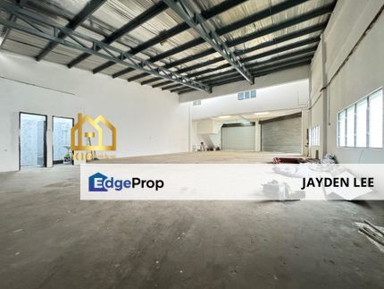 Corner Unit Link Factory 1.5 Storey Jalan Nilam Taman Teknologi Tinggi Subang / Subang High-tech Industrial Park, Selangor, Subang Jaya