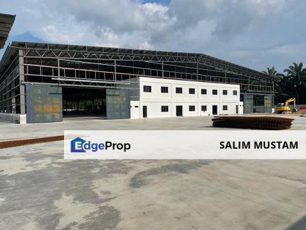 New Detached Factory Warehouse At Telok Panglima Garang, Selangor, Telok Panglima Garang