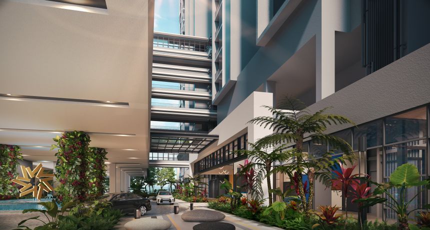 Tuju Residences . Retail