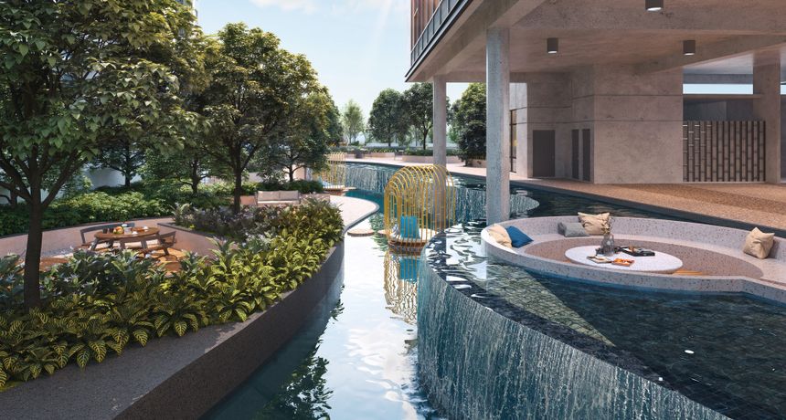 Tuju Residences . Retail