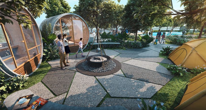 Tuju Residences . Retail