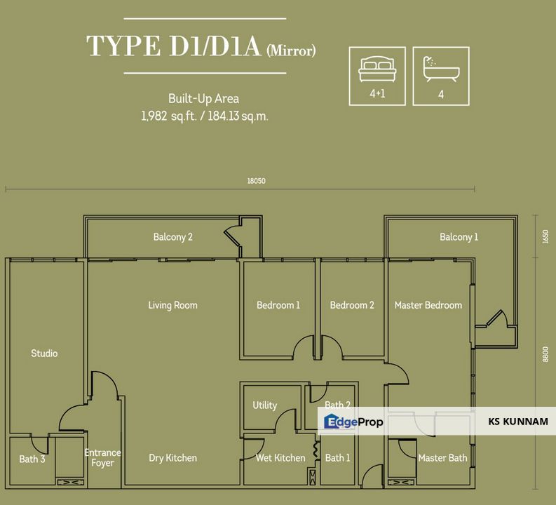 DUAL KEY PENTHOUSE SALE IN HAMPTON DAMANSARA, Kuala Lumpur, Country Heights Damansara