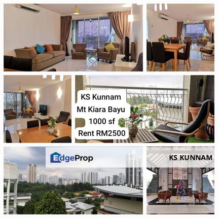 Fully furnished unit available in Mt Kiara Bayu , Kuala Lumpur, Mont Kiara