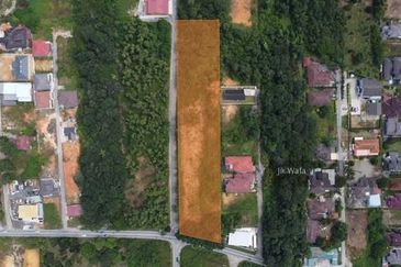 Corner 2 acre residential land