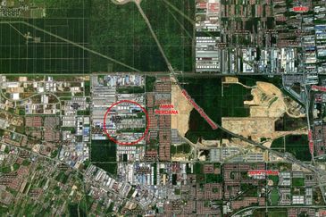 Aman Perdana industrial land with ready infra