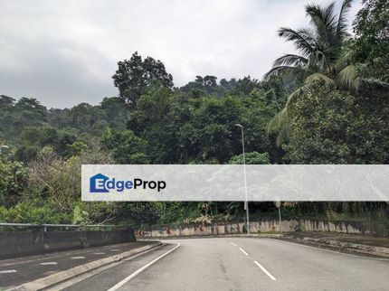 1 acre of roadside land with small stream passing in Penchala, Kuala Lumpur, Kampung Sungai Penchala