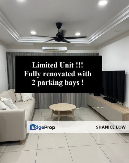 La Vista Condo Jalan Tempua Puchong Jaya Limited fully renovated 4 bedrooms 3 bathrooms 1 parking for Sale, Selangor, Puchong